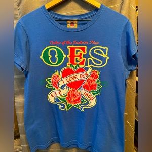 Order of the Eastern Star Tee sz M